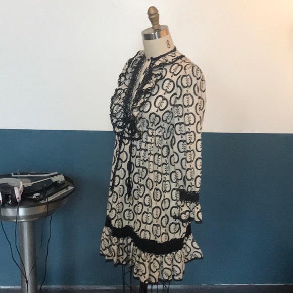 vintage apple picking hippie festival girl dress - Picture 4 of 6